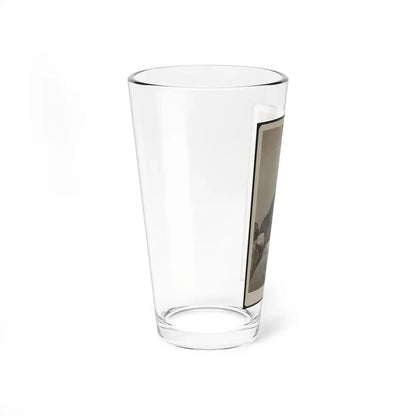 Unidentified Soldier In Uniform 002 (U.S. Civil War) Pint Glass 16oz - Go Mug Yourself