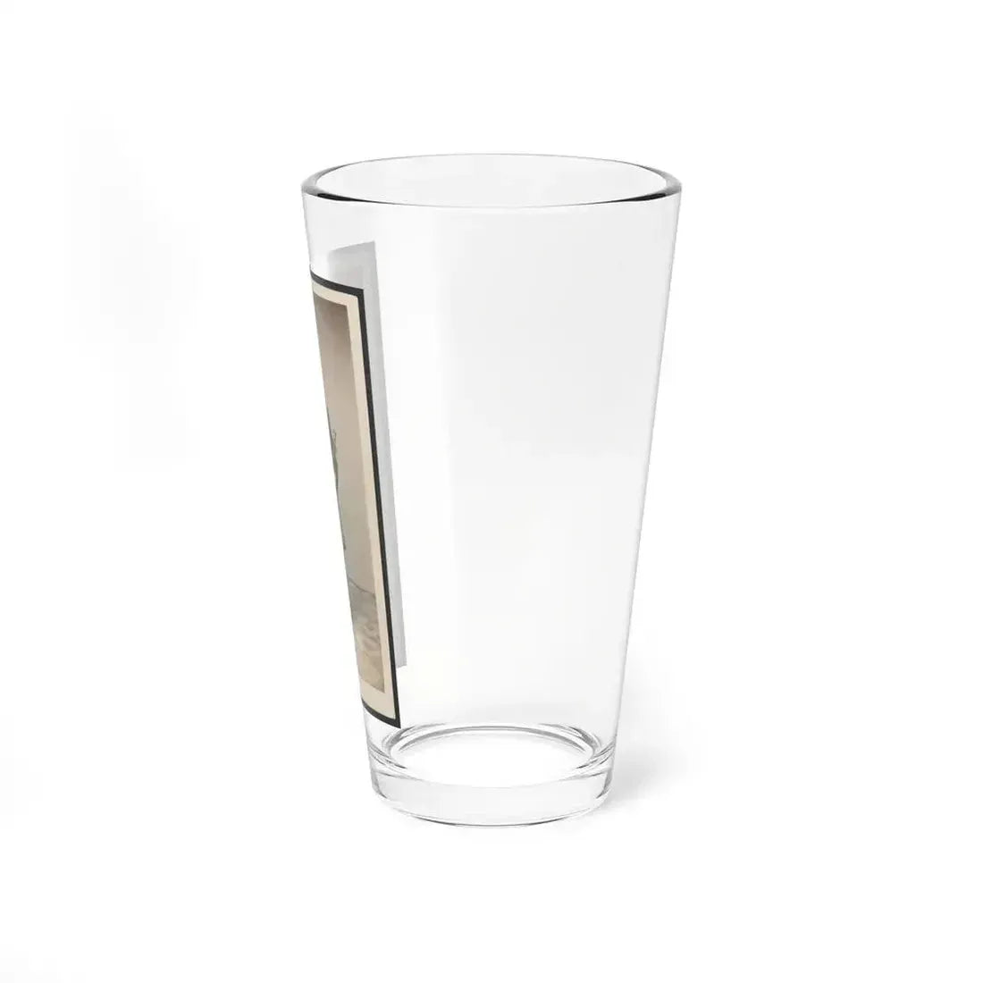 Unidentified Soldier In Uniform With Hat And Sword (U.S. Civil War) Pint Glass 16oz - Go Mug Yourself