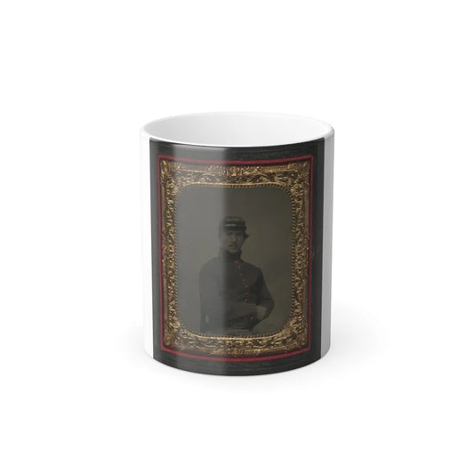 Unidentified Soldier in Union Artillery Uniform (U.S. Civil War) Color Changing Coffee Mug 11oz-11oz-Go Mug Yourself