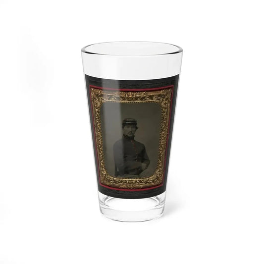 Unidentified Soldier In Union Artillery Uniform (U.S. Civil War) Pint Glass 16oz 16oz - Go Mug Yourself