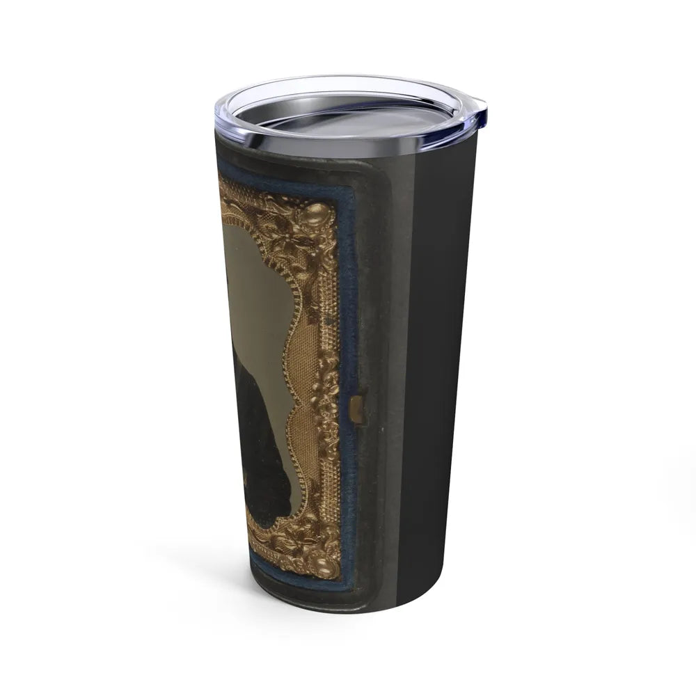 Unidentified Soldier In Union Cavalry Uniform Holding Saber (U.S. Civil War) Tumbler 20oz-Go Mug Yourself