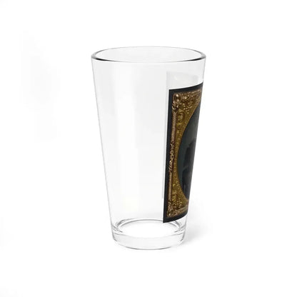 Unidentified Soldier In Union Corporal's Uniform 002 (U.S. Civil War) Pint Glass 16oz - Go Mug Yourself