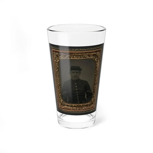 Unidentified Soldier In Union Corporal's Uniform (U.S. Civil War) Pint Glass 16oz 16oz - Go Mug Yourself