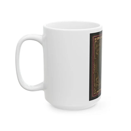 Unidentified Soldier In Union Corporal's Uniform 001 (U.S. Civil War) White Coffee Mug-Go Mug Yourself