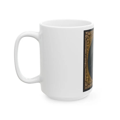 Unidentified Soldier In Union Corporal's Uniform 002 (U.S. Civil War) White Coffee Mug-Go Mug Yourself