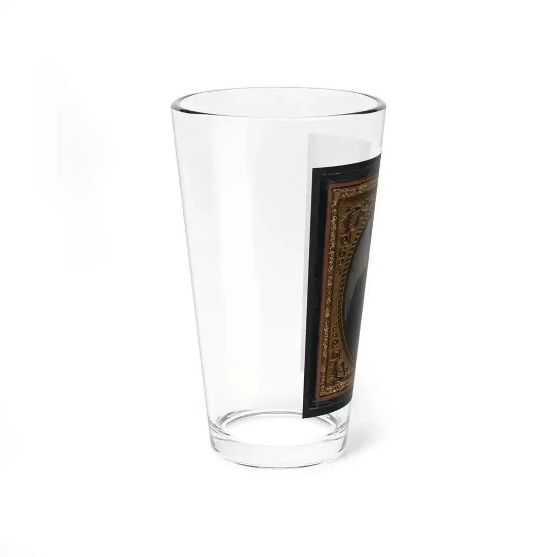 Unidentified Soldier In Union Frock Coat And Forage Cap (U.S. Civil War) Pint Glass 16oz - Go Mug Yourself
