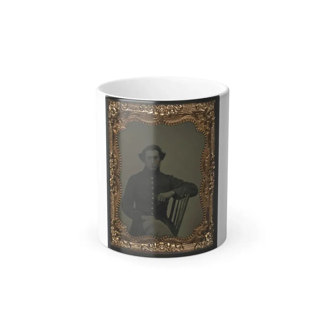 Unidentified Soldier in Union Frock Coat (U.S. Civil War) Color Changing Coffee Mug 11oz Default Title 11oz - Go Mug Yourself