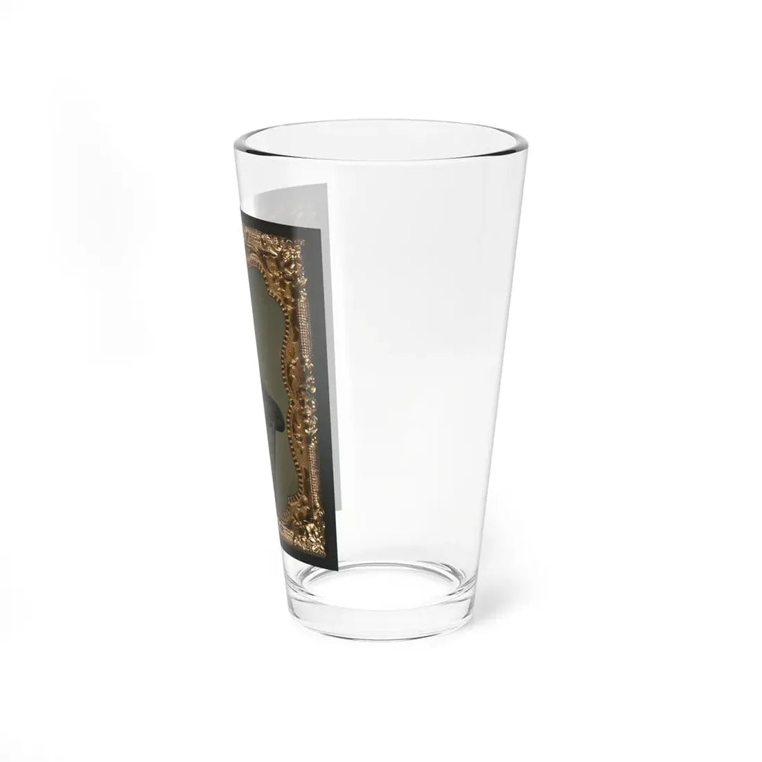 Unidentified Soldier In Union Frock Coat (U.S. Civil War) Pint Glass 16oz - Go Mug Yourself