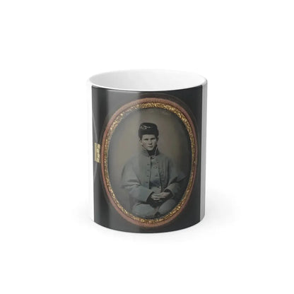 Unidentified Soldier in Union Great Coat (U.S. Civil War) Color Changing Coffee Mug 11oz Default Title 11oz - Go Mug Yourself