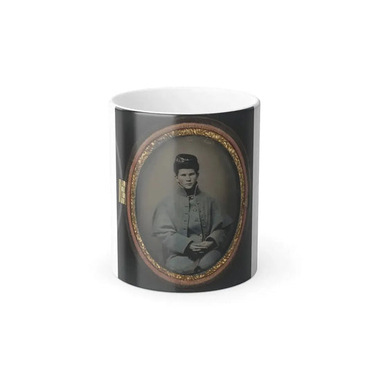Unidentified Soldier in Union Great Coat (U.S. Civil War) Color Changing Coffee Mug 11oz Default Title 11oz - Go Mug Yourself