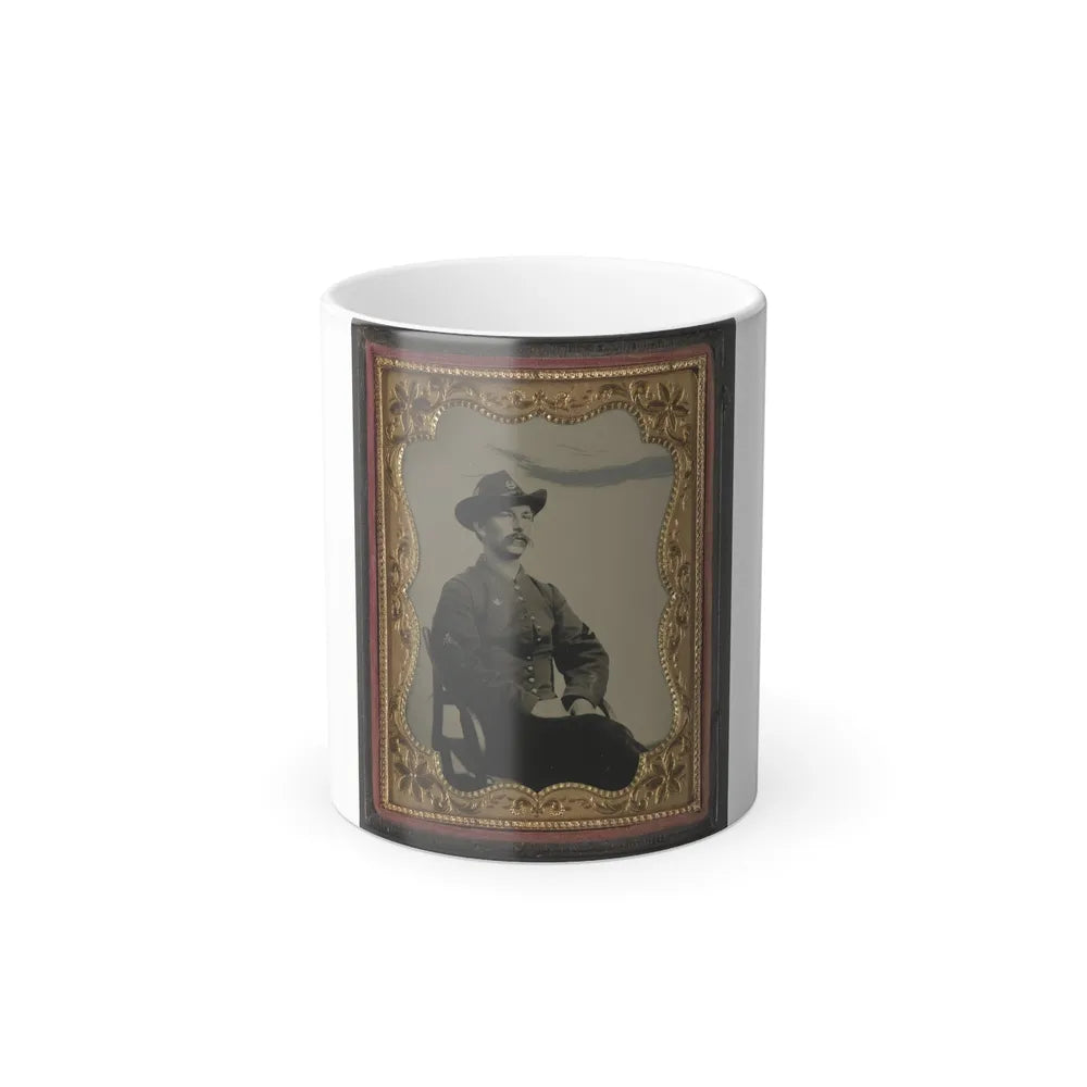 Unidentified Soldier in Union Hospital Steward Uniform (U.S. Civil War) Color Changing Coffee Mug 11oz-11oz-Go Mug Yourself