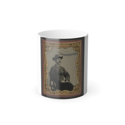 Unidentified Soldier in Union Hospital Steward Uniform (U.S. Civil War) Color Changing Coffee Mug 11oz-11oz-Go Mug Yourself