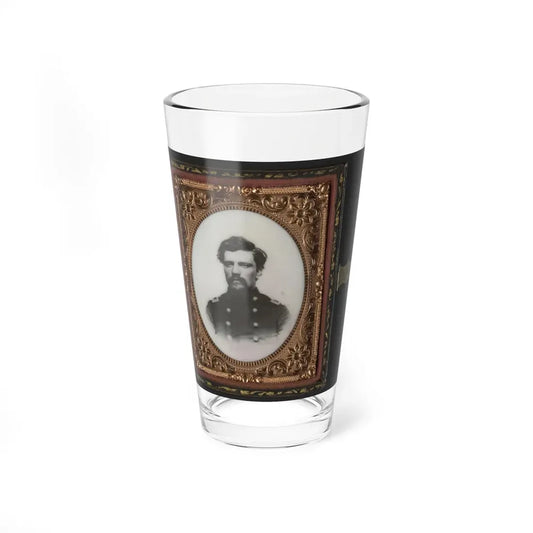Unidentified Soldier In Union Major Or Lieutenant Colonel's Uniform (U.S. Civil War) Pint Glass 16oz 16oz - Go Mug Yourself