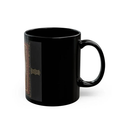 Unidentified Soldier In Union Major Or Lieutenant Colonel's Uniform (U.S. Civil War) Black Coffee Mug-Go Mug Yourself