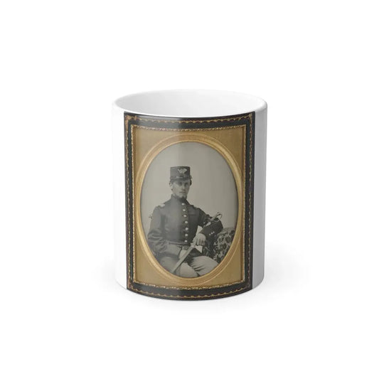 Unidentified Soldier in Union Officer's Uniform With Sword (U.S. Civil War) Color Changing Coffee Mug 11oz Default Title 11oz - Go Mug Yourself