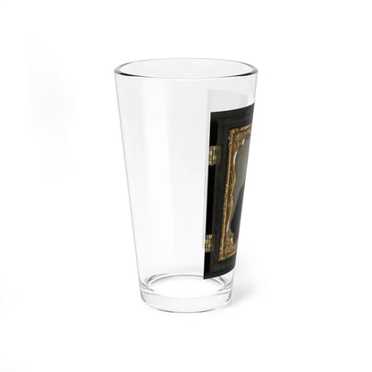 Unidentified Soldier In Union Rifleman Uniform With Saber Bayonet (U.S. Civil War) Pint Glass 16oz - Go Mug Yourself