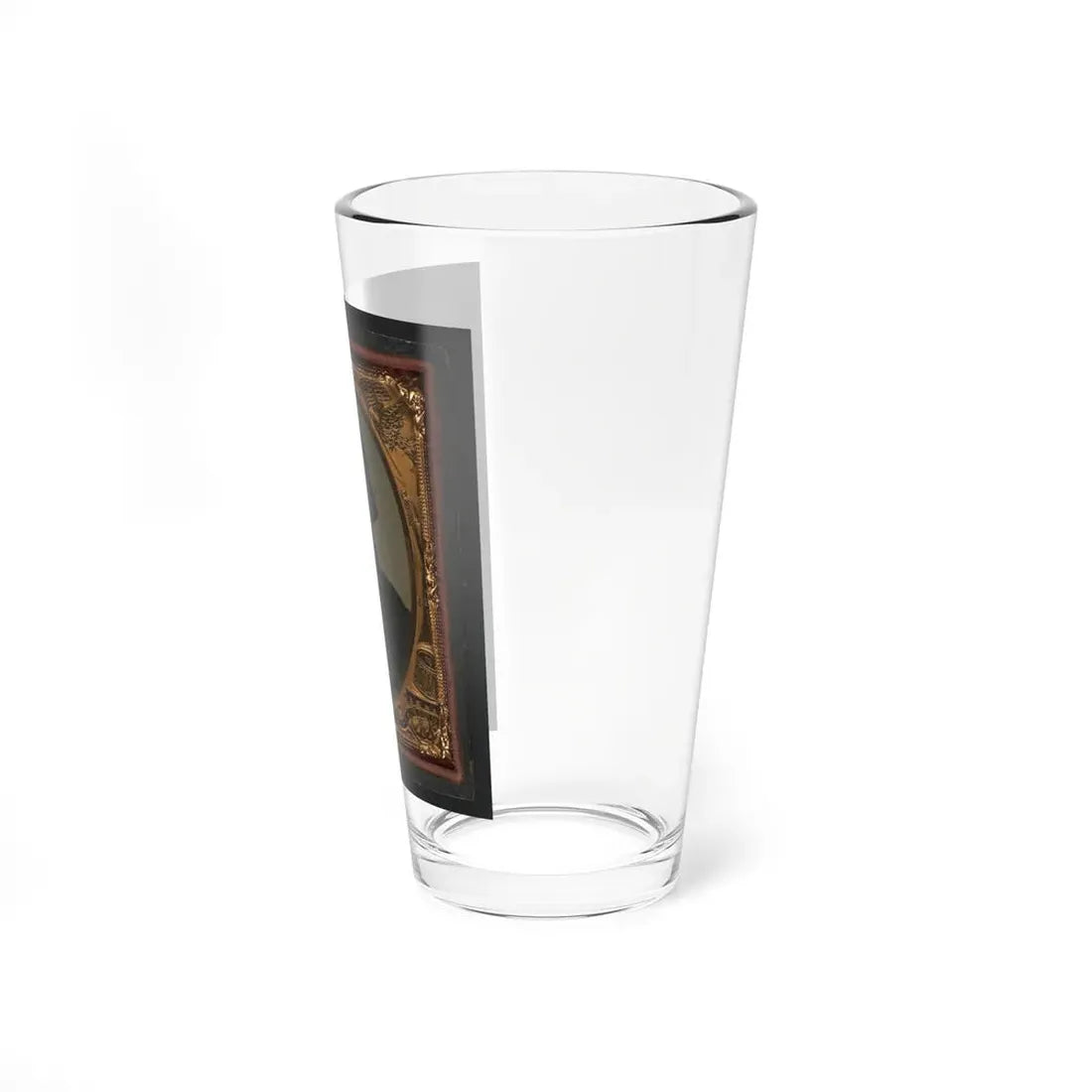 Unidentified Soldier In Union Sack Coat(2) (U.S. Civil War) Pint Glass 16oz - Go Mug Yourself