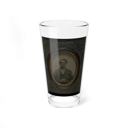 Unidentified Soldier In Union Sack Coat(3) (U.S. Civil War) Pint Glass 16oz 16oz - Go Mug Yourself