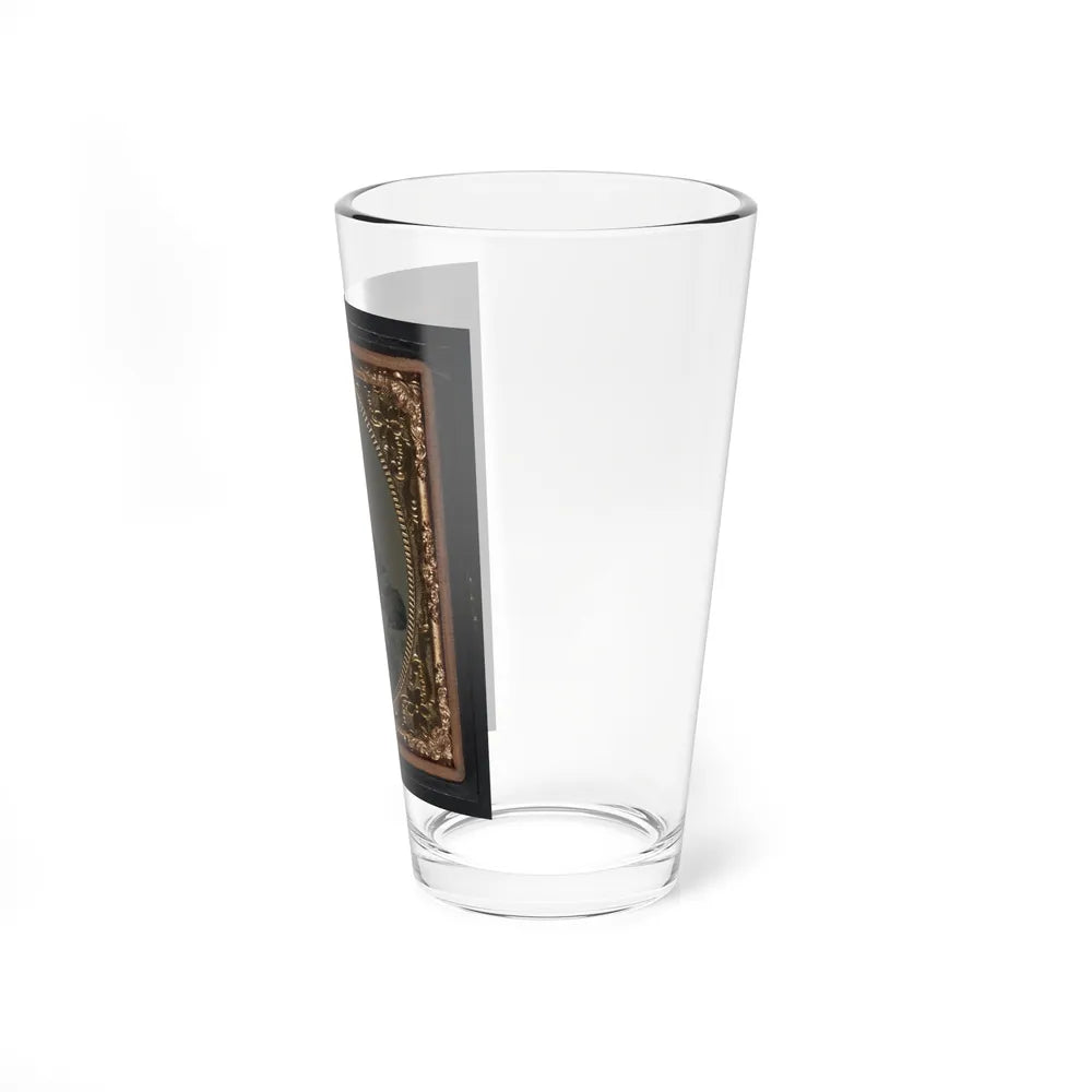 Unidentified Soldier In Union Sergeant's Uniform(3) (U.S. Civil War) Pint Glass 16oz-Go Mug Yourself