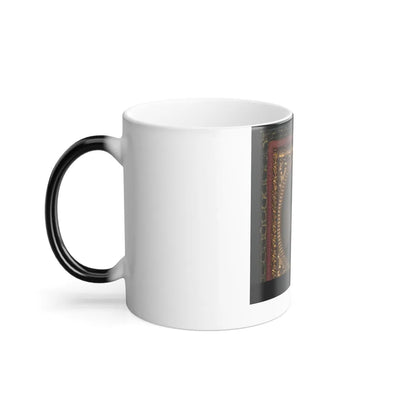 Unidentified Soldier in Union Uniform and Company F Infantry Forage Cap (U.S. Civil War) Color Changing Coffee Mug 11oz-Go Mug Yourself
