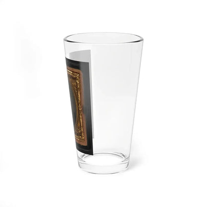 Unidentified Soldier In Union Uniform And Forage Cap(5) (U.S. Civil War) Pint Glass 16oz - Go Mug Yourself