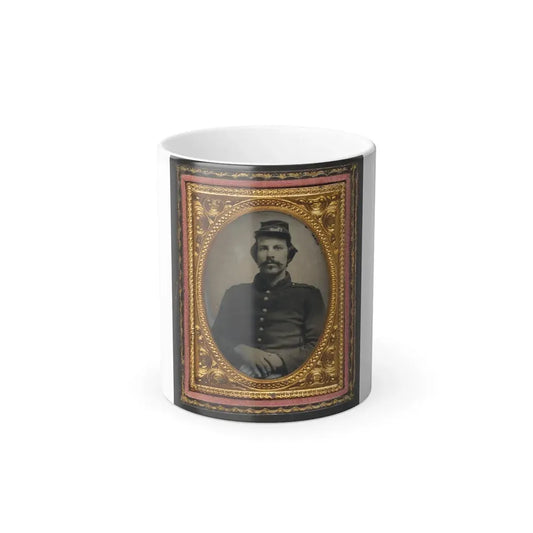 Unidentified Soldier in Union Uniform and Forage Cap (U.S. Civil War) Color Changing Coffee Mug 11oz Default Title 11oz - Go Mug Yourself