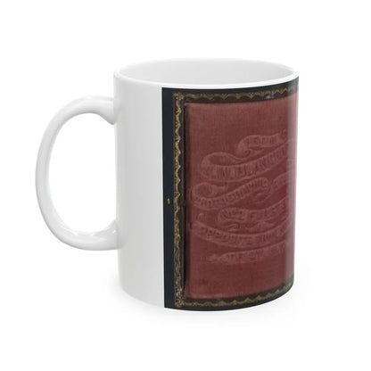 Unidentified Soldier In Union Uniform And Kepi(2) (U.S. Civil War) White Coffee Mug-Go Mug Yourself