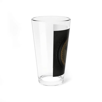 Unidentified Soldier In Union Uniform And Slouch Hat 003 (U.S. Civil War) Pint Glass 16oz-Go Mug Yourself