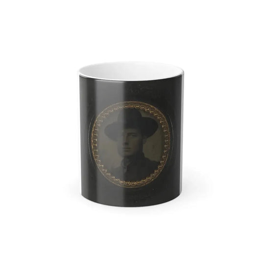 Unidentified Soldier in Union Uniform and Slouch Hat 003 (U.S. Civil War) Color Changing Coffee Mug 11oz Default Title 11oz - Go Mug Yourself