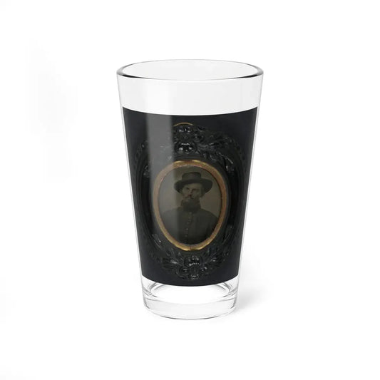 Unidentified Soldier In Union Uniform And Slouch Hat (U.S. Civil War) Pint Glass 16oz 16oz - Go Mug Yourself