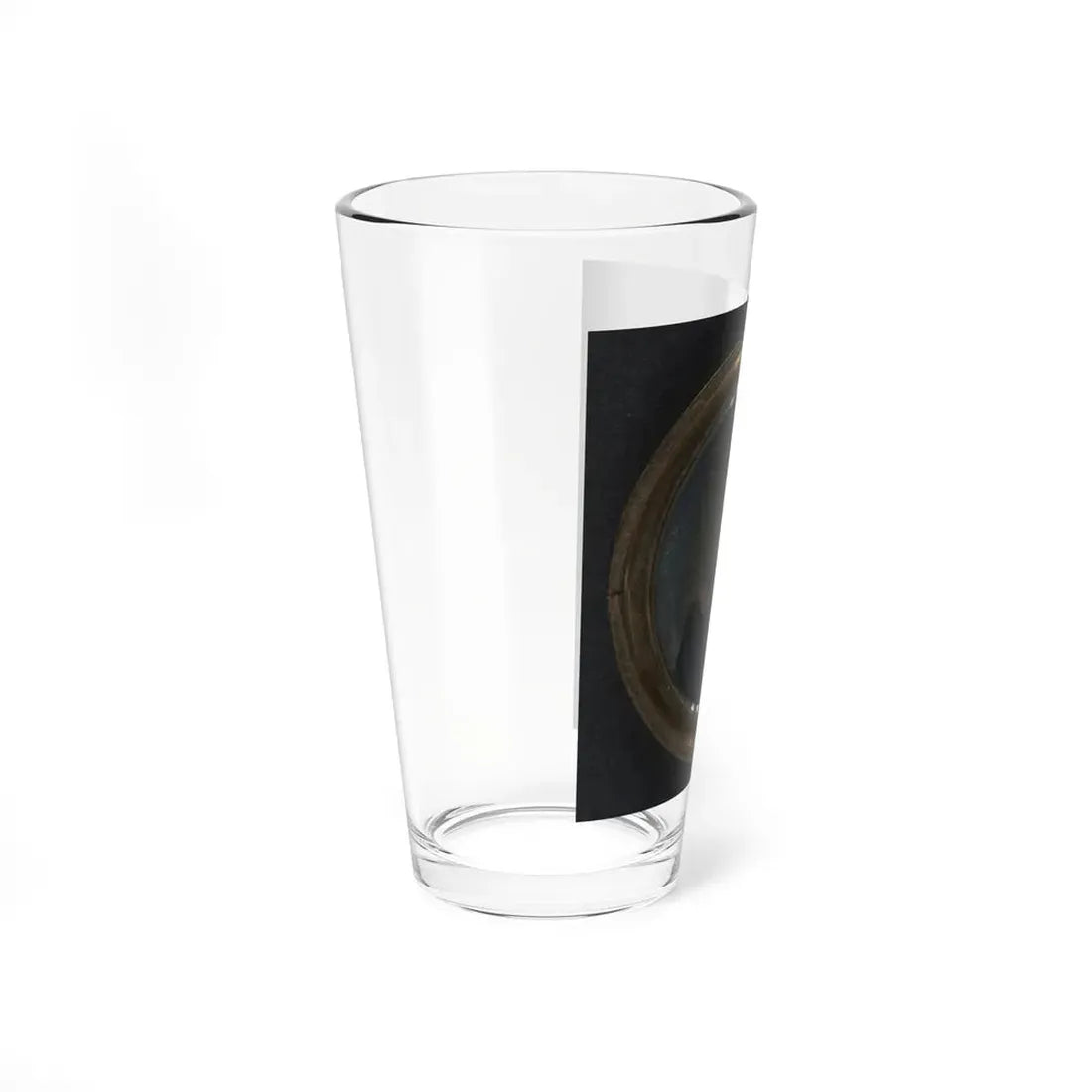 Unidentified Soldier In Union Uniform And Unidentified Woman In Dress In Locket (U.S. Civil War) Pint Glass 16oz - Go Mug Yourself