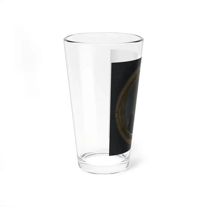 Unidentified Soldier In Union Uniform And Unidentified Woman In Dress In Locket (U.S. Civil War) Pint Glass 16oz - Go Mug Yourself