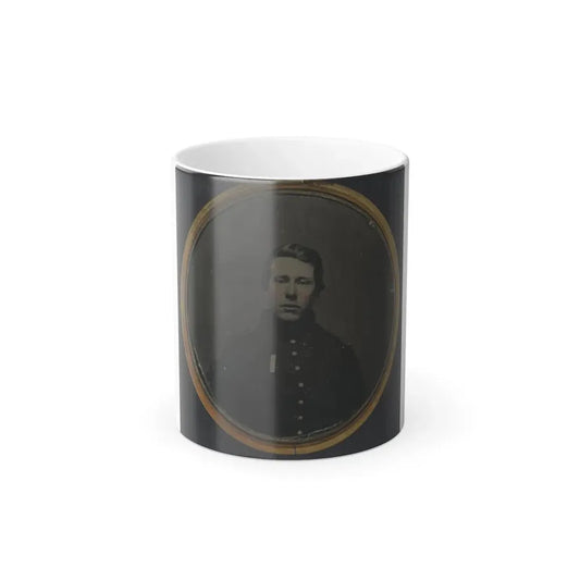 Unidentified Soldier in Union Uniform in Locket (U.S. Civil War) Color Changing Coffee Mug 11oz Default Title 11oz - Go Mug Yourself