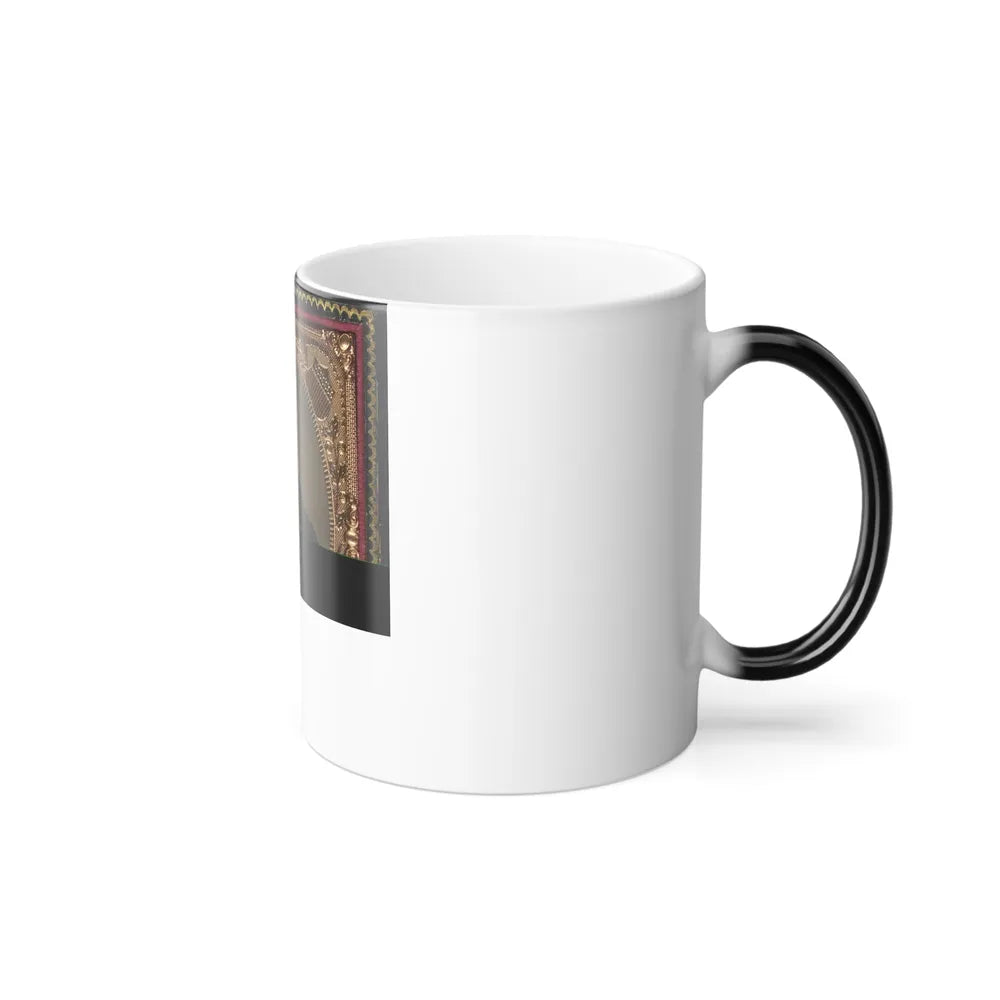 Unidentified Soldier in Union Uniform of a 2Nd Regiment With Infantry Hardee Hat (U.S. Civil War) Color Changing Coffee Mug 11oz-Go Mug Yourself