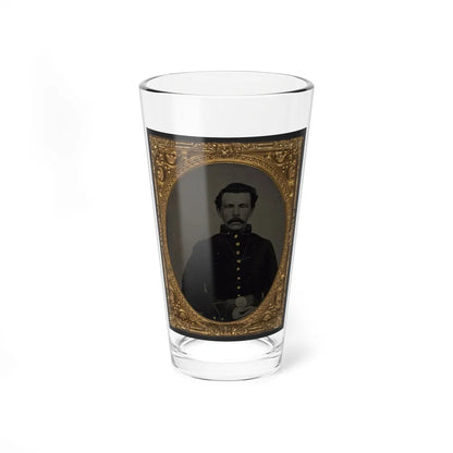 Unidentified Soldier In Union Uniform (U.S. Civil War) Pint Glass 16oz-16oz-Go Mug Yourself