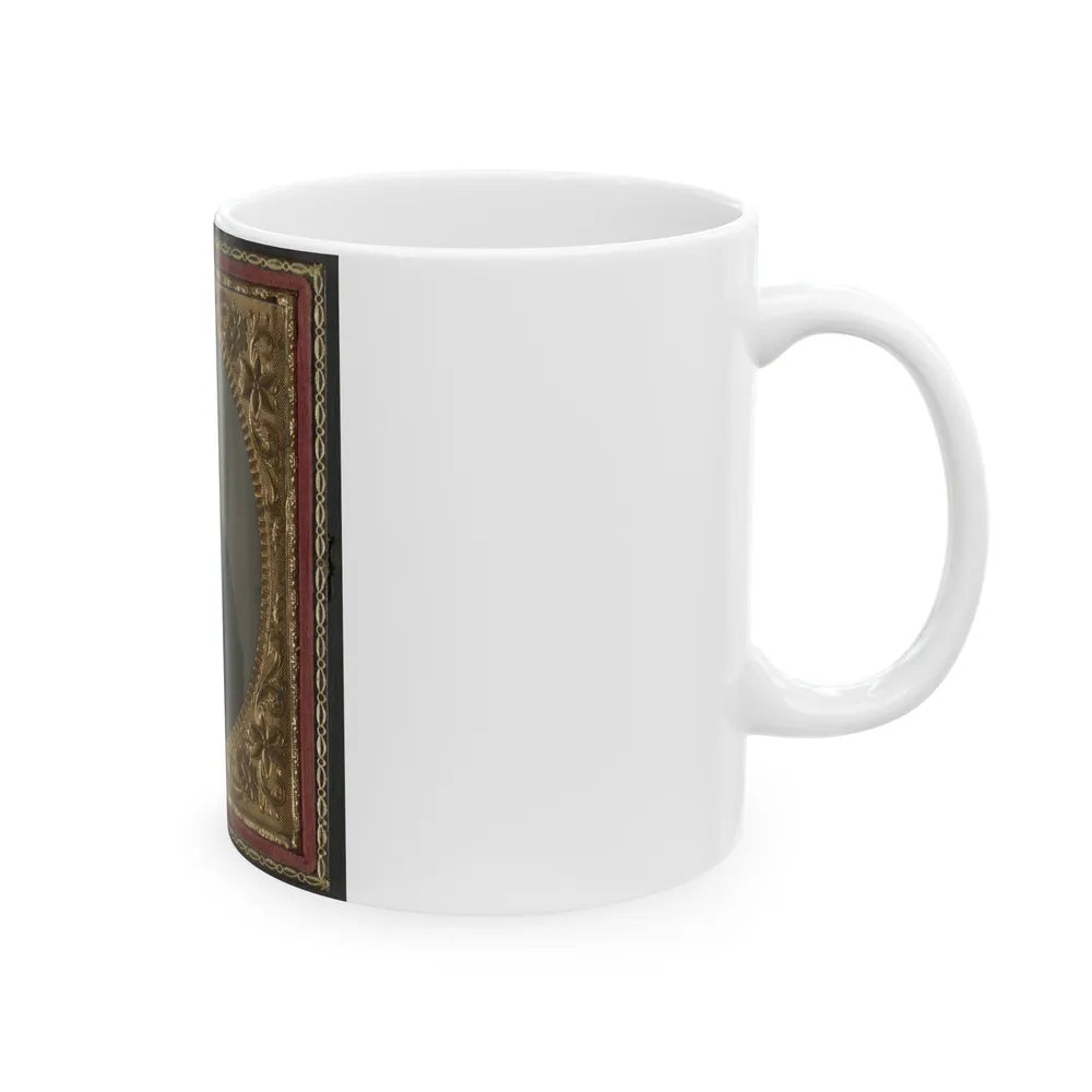 Unidentified Young Soldier In Union Uniform(3) (U.S. Civil War) White Coffee Mug-Go Mug Yourself