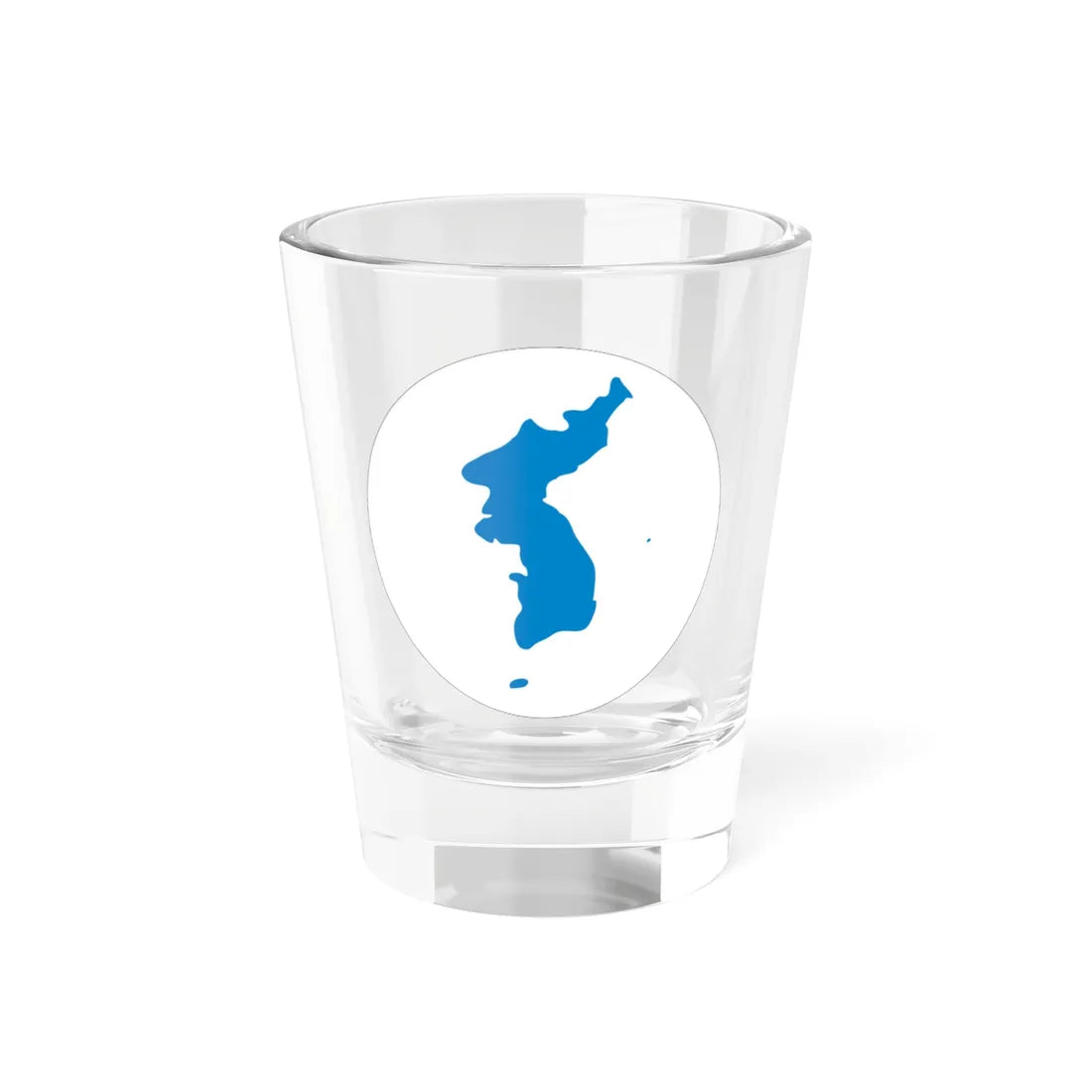 Unification flag of Korea icon (Korea) Shot Glass 1.5oz 1.5oz - Go Mug Yourself