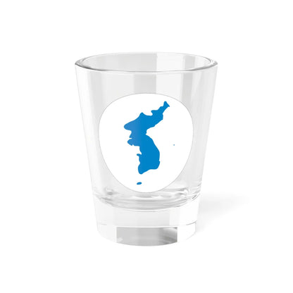 Unification flag of Korea icon (Korea) Shot Glass 1.5oz 1.5oz - Go Mug Yourself