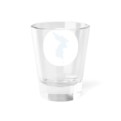 Unification flag of Korea icon (Korea) Shot Glass 1.5oz - Go Mug Yourself