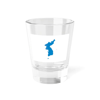 Unification flag of Korea pre 2009 (Korea) Shot Glass 1.5oz 1.5oz - Go Mug Yourself