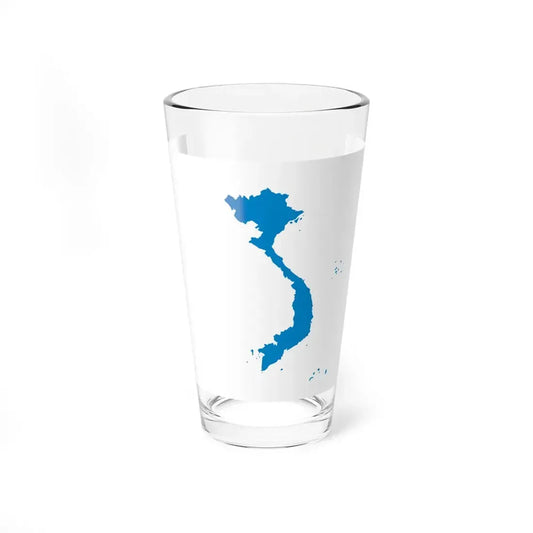 Unification flag of Vietnam (Vietnam) Pint Glass 16oz 16oz - Go Mug Yourself