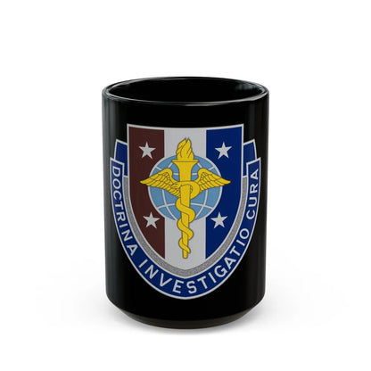 Uniformed Services University of the Health Sciences 2 (U.S. Army) Black Coffee Mug-15oz-Go Mug Yourself