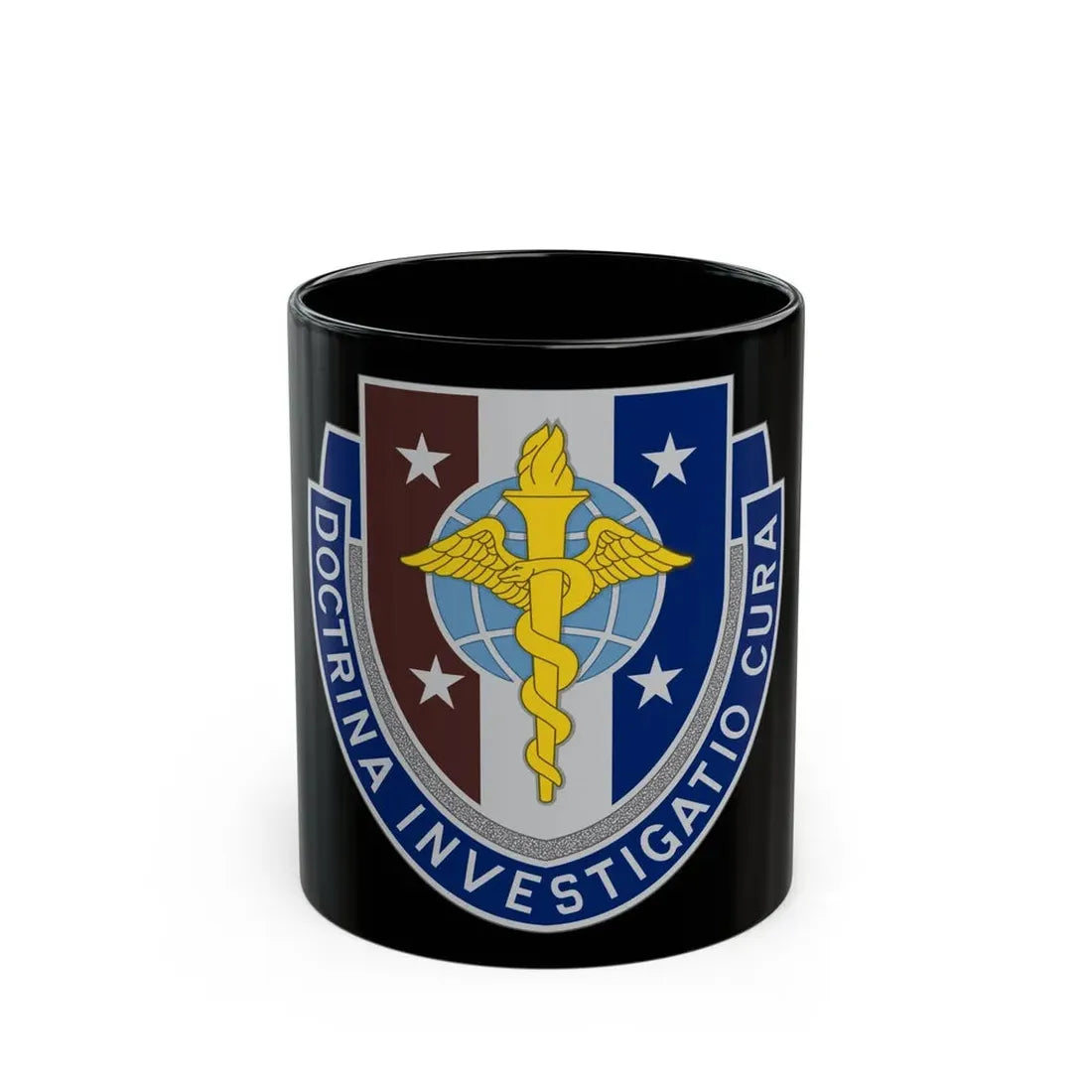 Uniformed Services University of the Health Sciences 2 (U.S. Army) Black Coffee Mug - Go Mug Yourself