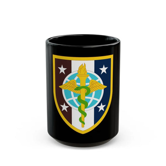 Uniformed Services University of the Health Sciences (U.S. Army) Black Coffee Mug-15oz-Go Mug Yourself