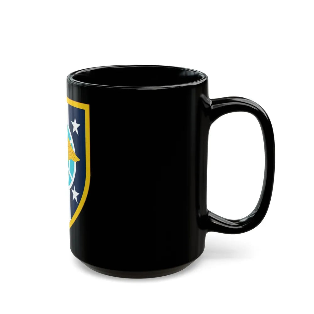 Uniformed Services University of the Health Sciences (U.S. Army) Black Coffee Mug-Go Mug Yourself