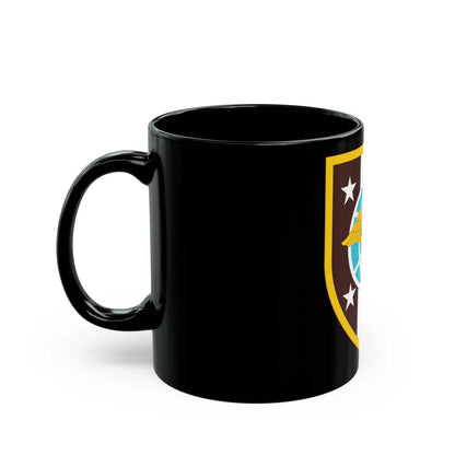 Uniformed Services University of the Health Sciences (U.S. Army) Black Coffee Mug-Go Mug Yourself