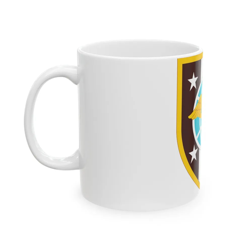 Uniformed Services University of the Health Sciences (U.S. Army) White Coffee Mug-Go Mug Yourself