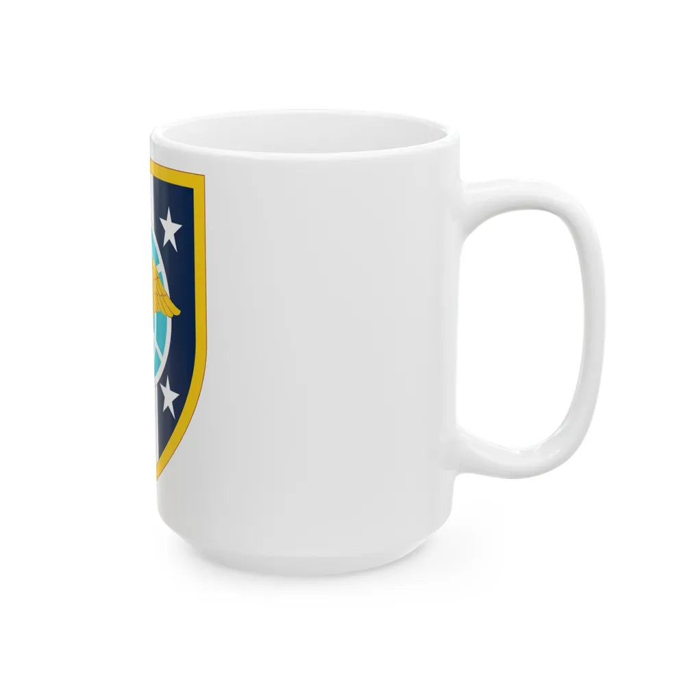 Uniformed Services University of the Health Sciences (U.S. Army) White Coffee Mug-Go Mug Yourself