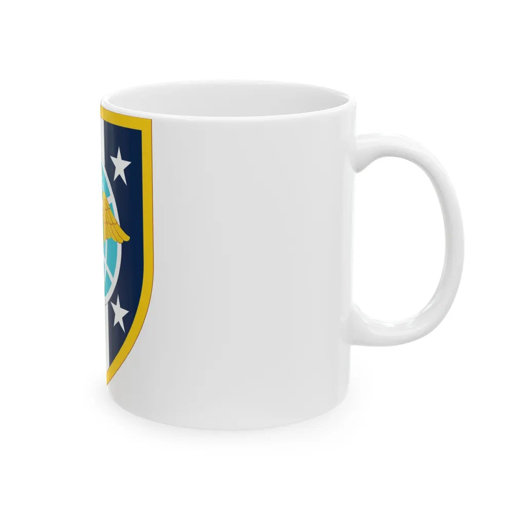 Uniformed Services University of the Health Sciences (U.S. Army) White Coffee Mug-Go Mug Yourself