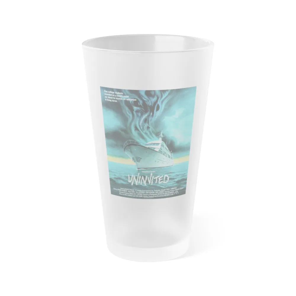 UNINVITED 1987 Movie Poster - Frosted Pint Glass 16oz-16oz-Frosted-Go Mug Yourself